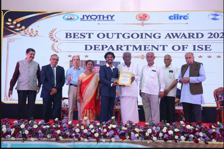 SUHAS-Best outgoing ISE