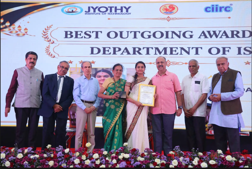 ankitha S-Best outgoing ISE
