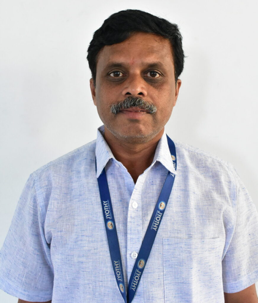 Shashi Kumar R Mr. Shashi Kumar S V – Jyothy Institute of Technology